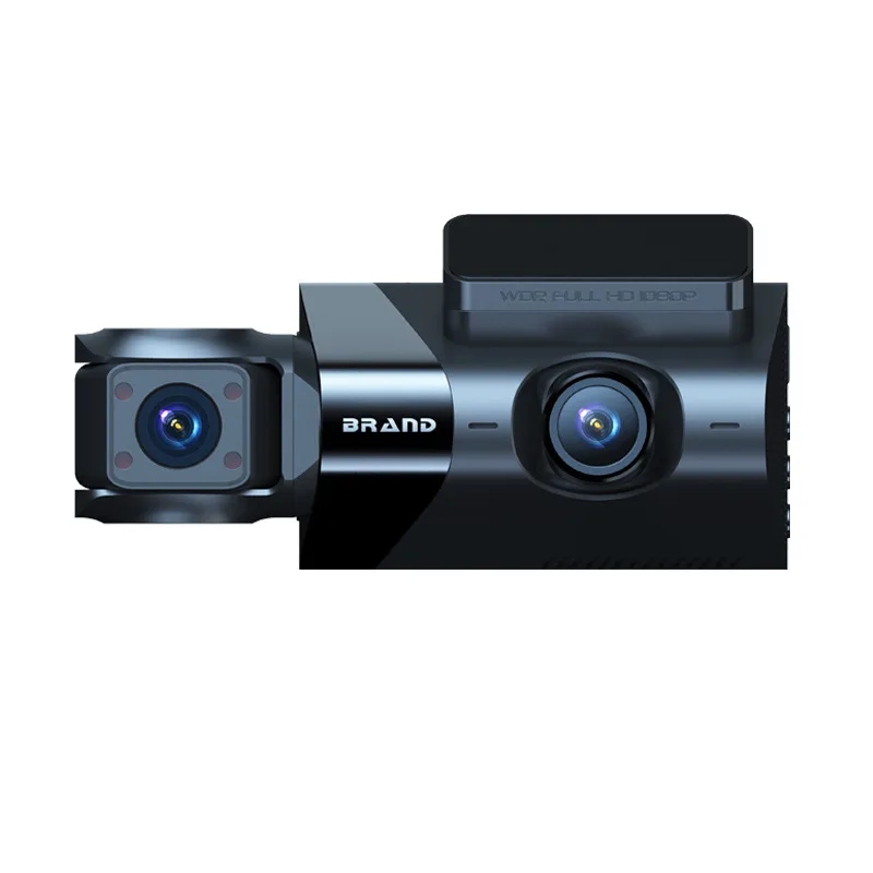 3-Канальный Автомобильный Видеорегистратор HD 1440P с 3 Объективами Внутри автомобиля Dash CamThree Way Camera DVRs Recorder Видеорегистратор Dashcam Camcorder Изображение 2