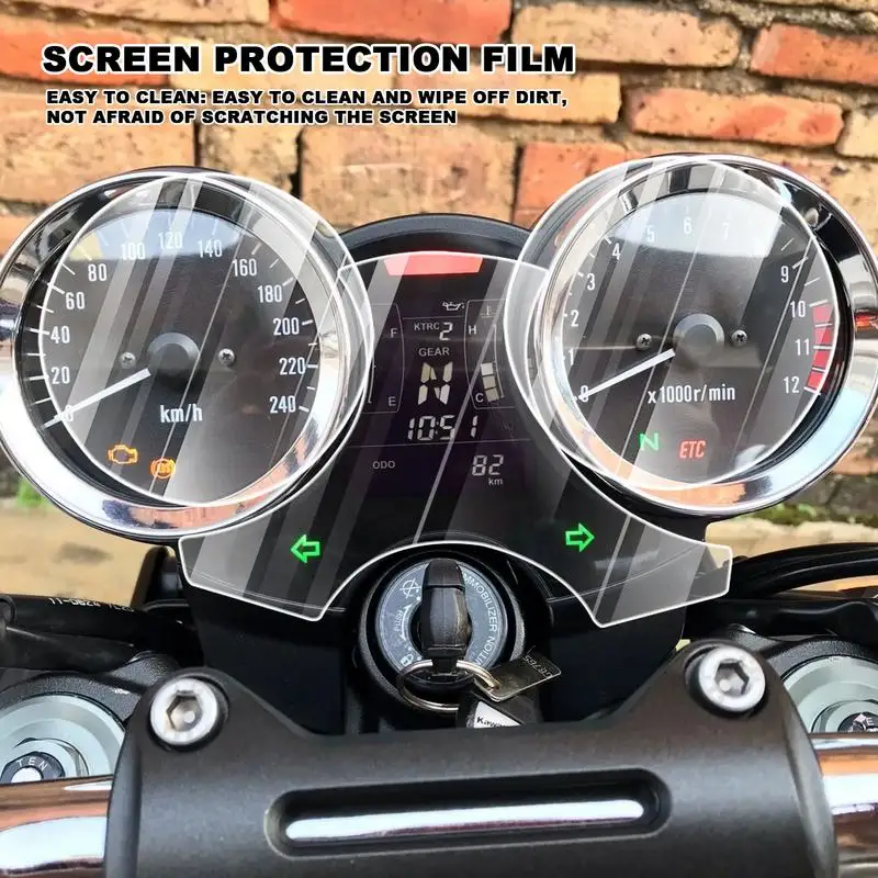 Защитная пленка для экрана приборной панели, пленка для спидометра мотоцикла для Z900RS, Z900RS Cafe, 18-20 Прозрачных наклеек, наклейки Изображение 1