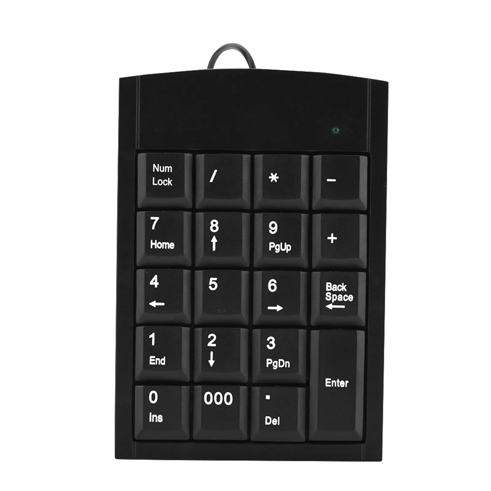 Компактная цифровая клавиатура USB для ноутбука - удобная и простая в использовании мини-цифровая клавиатура Изображение 2
