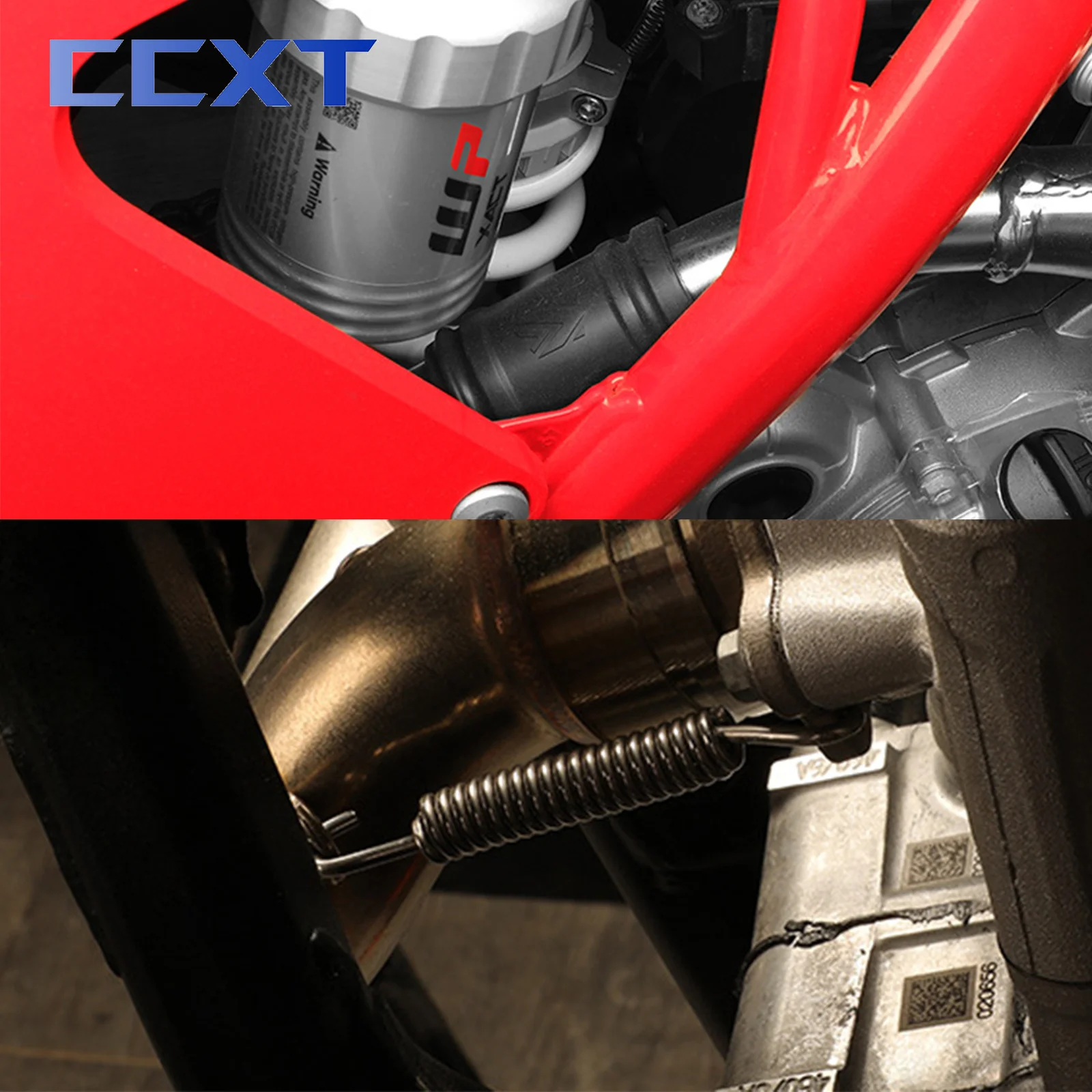 Комплект Резиновых Уплотнений Выхлопной Муфты Глушителя Выхлопной Трубы Для KTM 250 300 EXC SX XC XCW TPI Husqvarna TC TE TEI TX TXI 2017-2023 Изображение 5