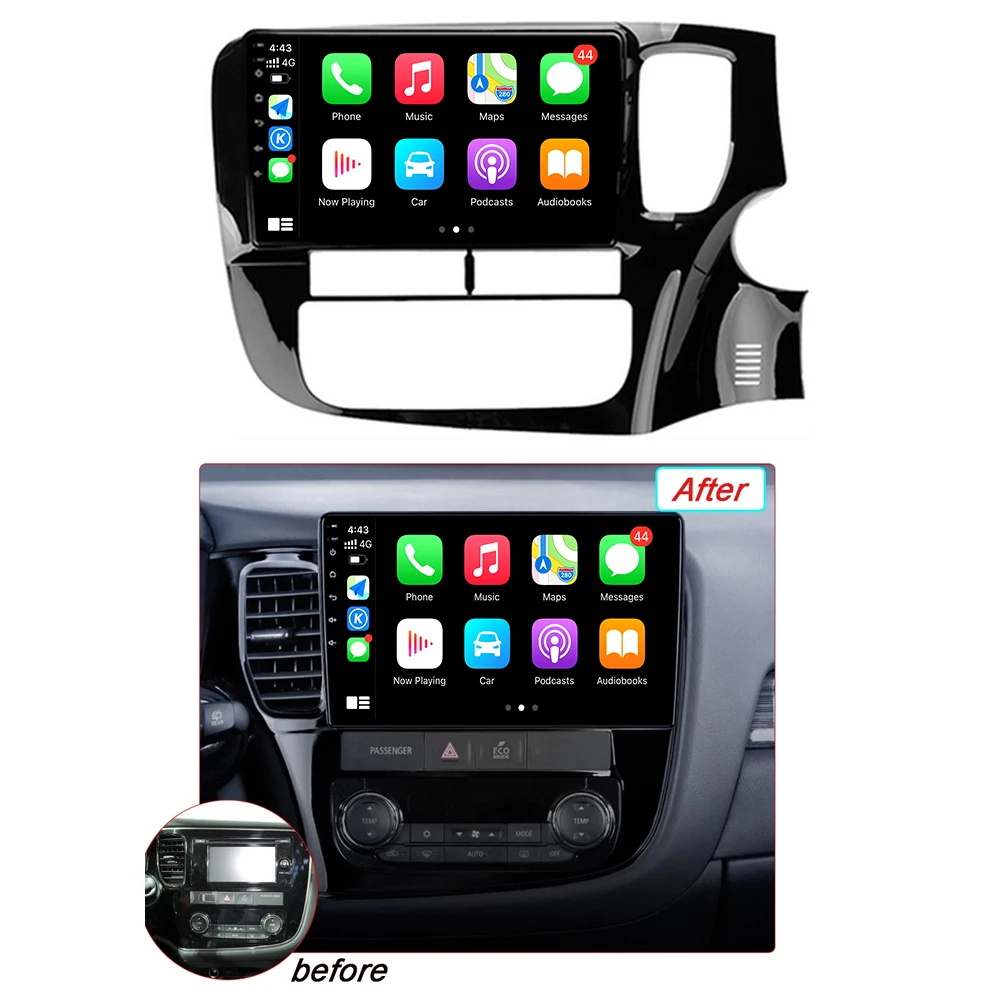 Навигация GPS DSP Carplay WIFI Автомобильный Радио Мультимедийный Плеер Android 13 Для Mitsubishi Outlander 3 GF0W GG0W 2012-2018 Изображение 5