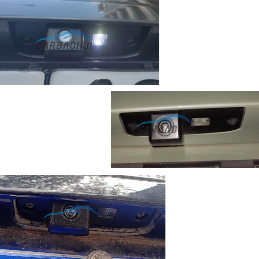 ПЗС-матрица заднего вида автомобиля Камера для парковки заднего хода HD высокого качества RCA для Hyundai Accent MC 2005 2006 2007 2008 2009 2010 2011 Изображение 3