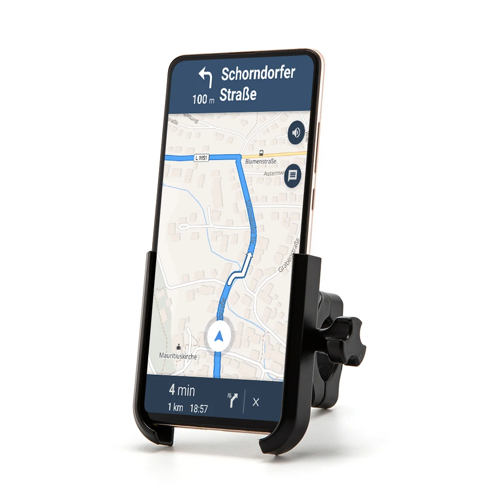 Универсальный велосипед, крепление на руль мотоцикла, держатель для мобильного телефона для электровелосипеда, кронштейн для iPhone 11 Pro Max, держатель для велосипедного телефона Изображение 0