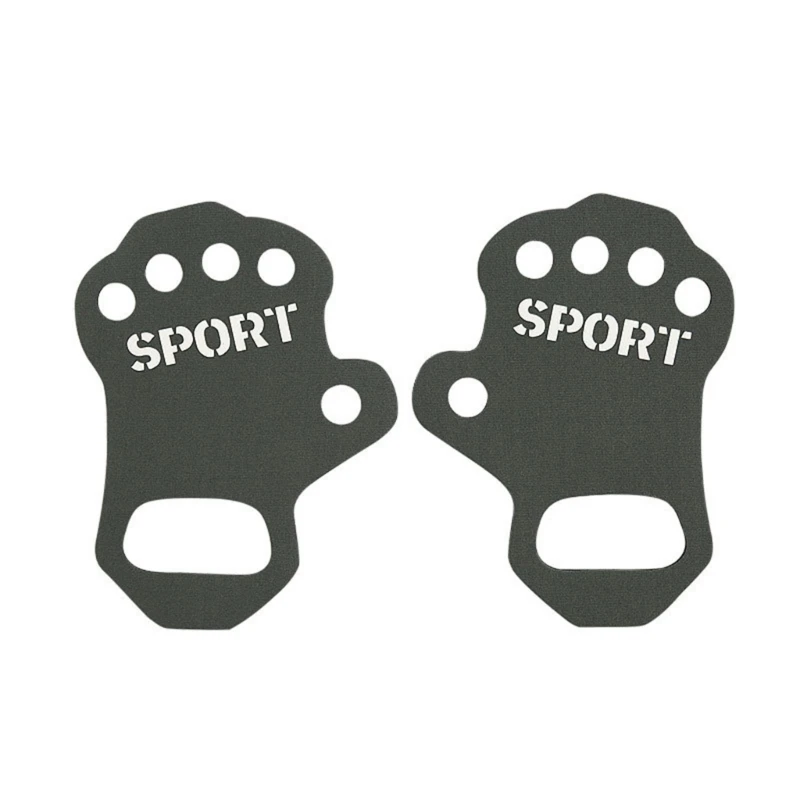 1 пара накладок для гантелей для тяжелой атлетики Противоскользящий спортивный протектор для рук Изображение 2