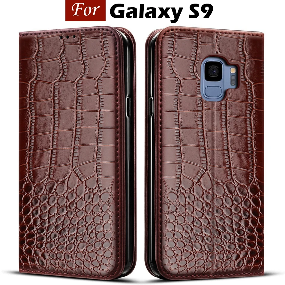 Для Samsung Galaxy S9 Case S 9 Кожаный бумажник Откидная крышка Для Samsung S9 Чехол Для телефона Coque Funda etui Samsung S9 case держатель для карт Изображение 0