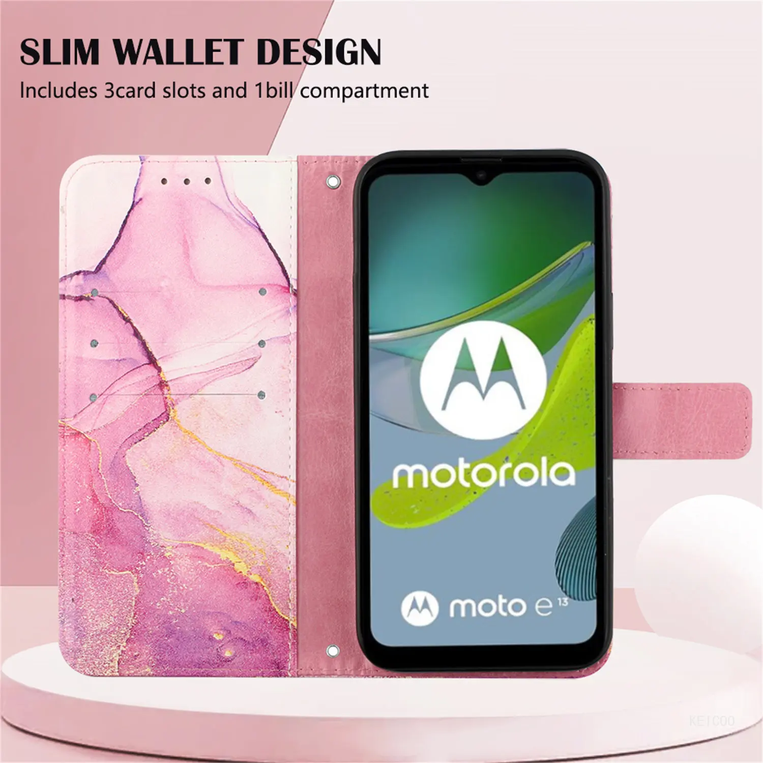 Саппу Телефон Сумки для Motorola Moto E13 E22i E22 E 13 Edge 30Pro Edge + 4G 5G 2022 2023 Откидная Крышка Кожаный Чехол Защитная Оболочка Изображение 5